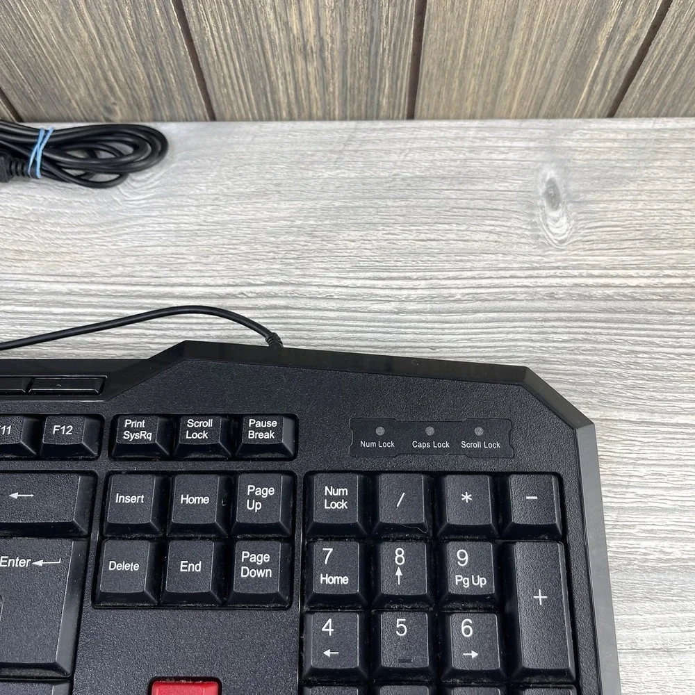 iBuyPower Model 70117IB Wired USB Keyboard Tested